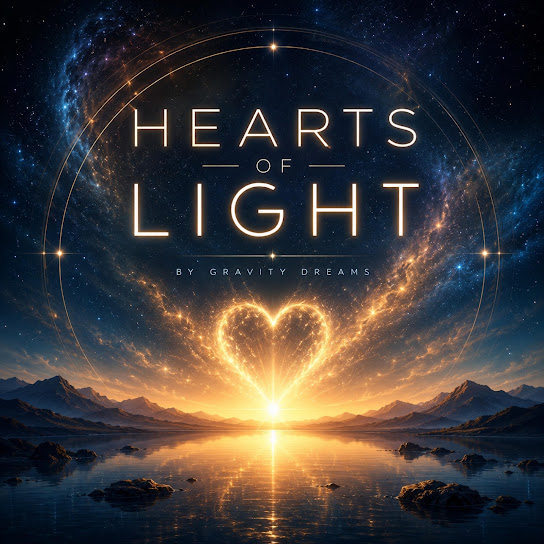 Hearts of Light official album artwork by Gravity Dreams